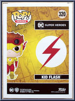 Kid Flash (Glow) from Flash - Flash Pop! manufactured by Funko [Back]