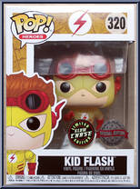 Kid Flash (Glow) from Flash - Flash Pop! manufactured by Funko [Front]