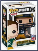 Aaron Rodgers (Green Jersey) (Packers) from Football - Pop! Vinyl Figures manufactured by Funko [Front]