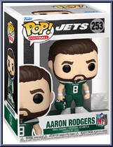 Aaron Rodgers (Jets - Home) from Football - Pop! Vinyl Figures manufactured by Funko [Front]