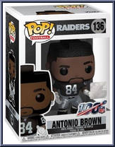 Antonio Brown (Raiders) from Football - Pop! Vinyl Figures manufactured by Funko [Front]