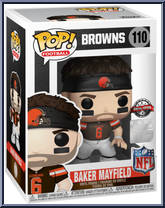 Baker Mayfield (Brown Jersey) (Browns) from Football - Pop! Vinyl Figures manufactured by Funko [Front]