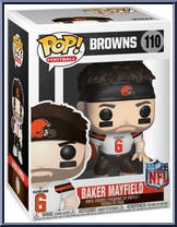 Baker Mayfield (White Jersey) (Browns) from Football - Pop! Vinyl Figures manufactured by Funko [Front]
