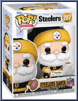 Steelers Santa from Football - Holiday Pop! manufactured by Funko [Front]
