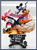 Runaway Brain (with Minnie) from Formation Arts - Mickey Mouse manufactured by Square Enix [Loose]