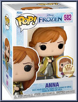 Anna (Gold with Pin) from Frozen - Pop! Vinyl Figures manufactured by Funko [Front]