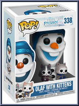 Olaf with Kittens from Frozen - Pop! Vinyl Figures manufactured by Funko [Front]