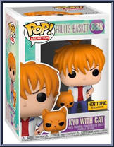 Kyo with Cat from Fruits Basket - Pop! Vinyl Figures manufactured by Funko [Front]