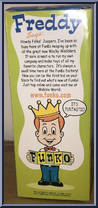 Freddy Funko (Baseball) from Funko - Wacky Wobblers manufactured by Funko [Back]