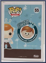 Freddy Funko (Bert) from Funko - Pop! Vinyl Figures manufactured by Funko [Back]