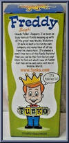 Freddy Funko (Funko Sign) (Glow in the Dark) from Funko - Wacky Wobblers manufactured by Funko [Back]