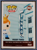 Freddy Funko (Silver Robot) from Funko - Pop! Vinyl Figures manufactured by Funko [Back]