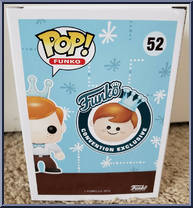 Freddy Funko (Sting) from Funko - Pop! Vinyl Figures manufactured by Funko [Back]