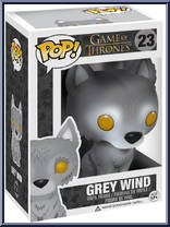 Grey Wind from Game of Thrones - Pop! Vinyl Figures manufactured by Funko [Front]