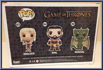 Khal / Khaleesi / Rhaegal from Game of Thrones - Pop! Sets manufactured by Funko [Back]