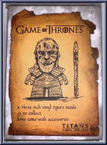 Jon Snow (Coat) from Game of Thrones - Blind Boxed - Winter is Here manufactured by Titan Merchandise [Back]