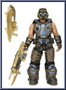 Golden COG Soldier Action Figure