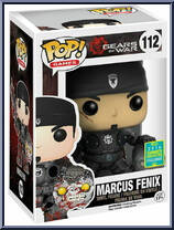 Marcus Fenix (Golden Lancer) from Gears of War - Pop! Vinyl Figures manufactured by Funko [Front]