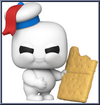 Mini Puft (with Graham Cracker) (Afterlife) from Ghostbusters - Afterlife - Pop! Vinyl Figures manufactured by Funko [Loose]