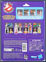 Egon Spengler (Fright Features) from Ghostbusters - Classic Retro manufactured by Hasbro [Back]