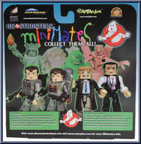 Peter (Ghostbusters 2) / Slimer from Ghostbusters - Minimates - Toys R Us - Series 4 manufactured by Diamond Select [Back]