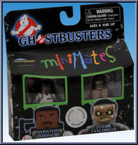 Winston Zeddmore / Taxi Ghost from Ghostbusters - Minimates - Toys R Us - Series 2 manufactured by Diamond Select [Front]
