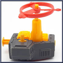 Egon Spengler (Twister Ghost) from Ghostbusters - The Real - Power Pack Heroes manufactured by Kenner [Loose]