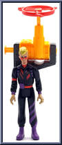 Egon Spengler (Twister Ghost) from Ghostbusters - The Real - Power Pack Heroes manufactured by Kenner [Loose]