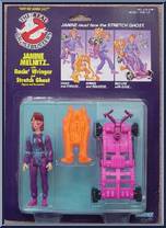 Janine Melnitz (Stretch Ghost) from Ghostbusters - The Real - Power Pack Heroes manufactured by Kenner [Front]