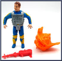 Ray Stantz (Vermoan Ghost) from Ghostbusters - The Real - Screaming Heroes manufactured by Kenner [Loose]