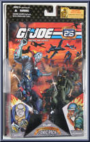 Destro / Breaker from G.I. Joe - 25th Anniversary - Comic 2-Packs - Wave  2 manufactured by Hasbro [Front]