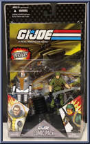 Rock 'N Roll / Deep Six  from G.I. Joe - 25th Anniversary - Comic 2-Packs - Wave  7 manufactured by Hasbro [Front]