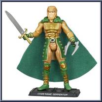 Serpentor from G.I. Joe - 25th Anniversary - Wave  2 manufactured by Hasbro [Loose]