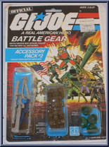 Battle Gear Accessory Pack #2 from G.I. Joe - Classic Collection - Series  3 - Accessories manufactured by Hasbro [Front]