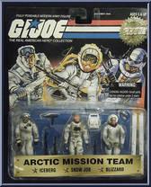 Arctic Mission Team from G.I. Joe - Classic Collection - Series 14 - Team Packs manufactured by Hasbro [Front]