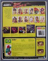 Blanka from G.I. Joe - Classic Collection - Series 12 - Street Fighter II manufactured by Hasbro [Back]