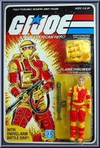 Blowtorch from G.I. Joe - Classic Collection - Series  3 manufactured by Hasbro [Front]