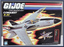 Conquest X-30 (with Slip-Stream) from G.I. Joe - Classic Collection - Series  5 - Accessories manufactured by Hasbro [Front]