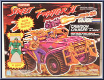 Crimson Cruiser from G.I. Joe - Classic Collection - Series 12 - Street Fighter II manufactured by Hasbro [Front]