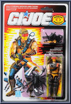 Desert Scorpion from G.I. Joe - Classic Collection - Series 10 manufactured by Hasbro [Front]