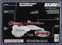 Devastator from G.I. Joe - Classic Collection - Series  8 - Accessories manufactured by Hasbro [Back]