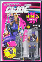 Dice from G.I. Joe - Classic Collection - Series 11 - Ninja Force manufactured by Hasbro [Front]