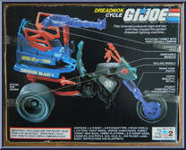 Dreadnok Cycle from G.I. Joe - Classic Collection - Series  6 - Accessories manufactured by Hasbro [Back]
