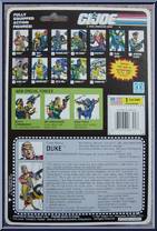 Duke from G.I. Joe - Classic Collection - Series 11 manufactured by Hasbro [Back]