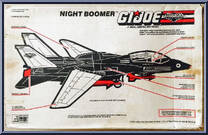 Night Boomer from G.I. Joe - Classic Collection - Night Force - Accessories manufactured by Hasbro [Back]