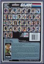 Rock 'N Roll from G.I. Joe - Classic Collection - Series  8 manufactured by Hasbro [Back]