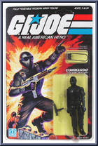 Snake Eyes from G.I. Joe - Classic Collection - Series  1 manufactured by Hasbro [Front]