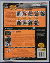 Toxo-Zombie from G.I. Joe - Classic Collection - Series 11 - Eco Warriors manufactured by Hasbro [Back]