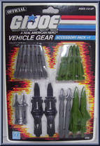 Vehicle Gear Accessory Pack #1 from G.I. Joe - Classic Collection - Series  6 - Accessories manufactured by Hasbro [Front]