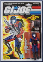 Viper from G.I. Joe - Classic Collection - Series  5 manufactured by Hasbro [Front]